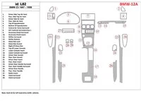 BMW Z3 1997-1999 Full Set Interior BD Dash Trim Kit - 1 - Interior Dash Trim Kit BMW Z3 1997-1999 Full Set Interior BD Dash Trim Kit - 1 - Interior Dash Trim Kit
