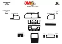 Peugeot 406 06.99-05.05 3D Interior Dashboard Trim Kit Dash Trim Dekor 13-Parts - 2 - Interior Dash Trim Kit Peugeot 406 06.99-05.05 3D Interior Dashboard Trim Kit Dash Trim Dekor 13-Parts - 2 - Interior Dash Trim Kit