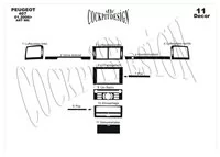 Peugeot 407 06.05-12.10 3D Interior Dashboard Trim Kit Dash Trim Dekor 11-Parts - 2 - Interior Dash Trim Kit Peugeot 407 06.05-12.10 3D Interior Dashboard Trim Kit Dash Trim Dekor 11-Parts - 2 - Interior Dash Trim Kit