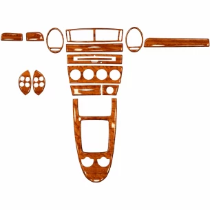 Mercedes SLK (R171) 2004-2010 3D Interior Dashboard Trim Kit Dash Trim Dekor 18-Parts