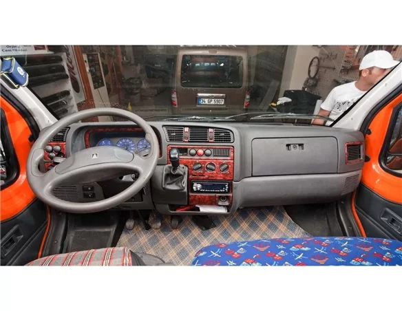 Peugeot Boxer 09.94-01.02 3D Interior Dashboard Trim Kit Dash Trim Dekor 32-Parts - 1 - Interior Dash Trim Kit