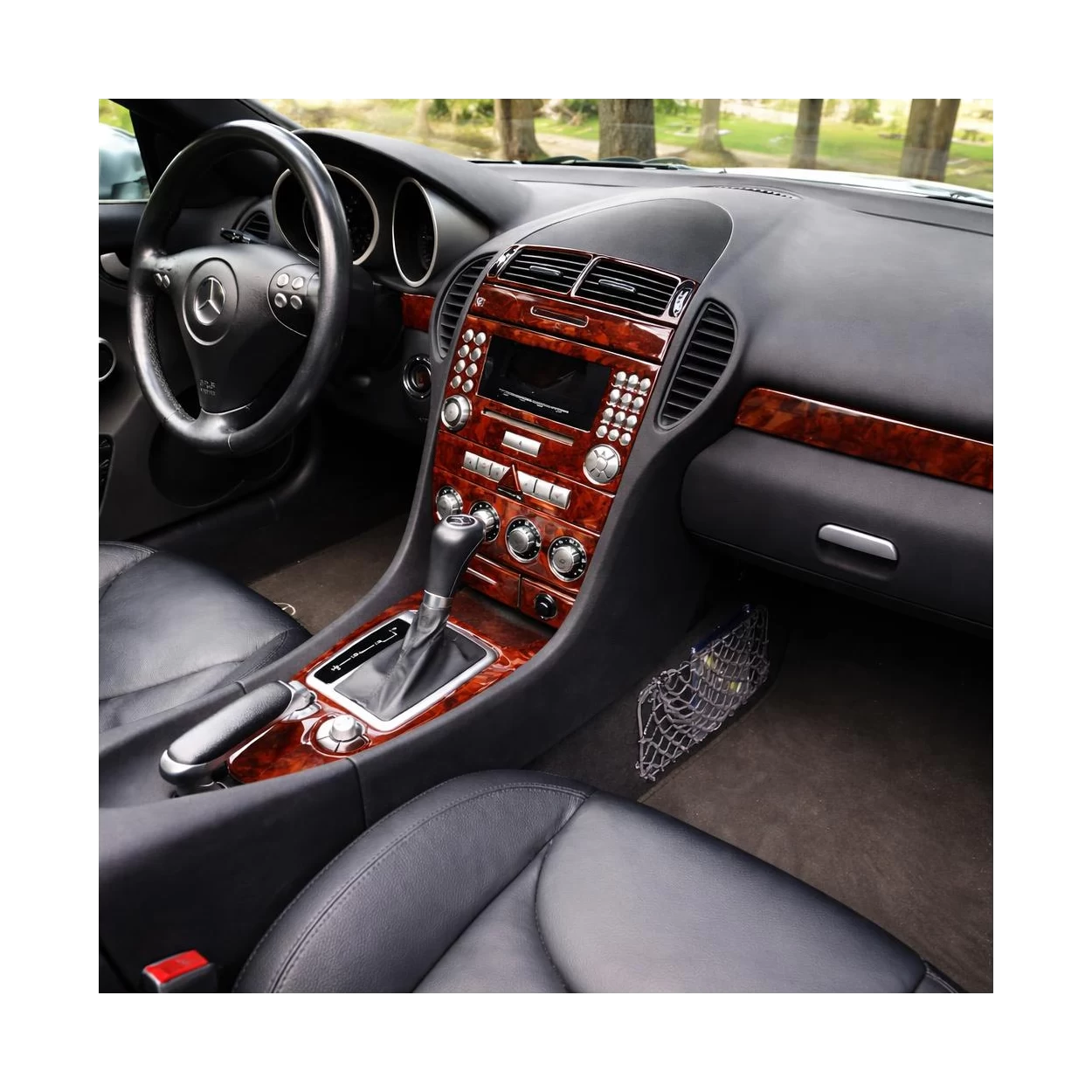 Mercedes SLK (R171) 2004-2010 3D Interior Dashboard Trim Kit Dash Trim Dekor 27-Parts