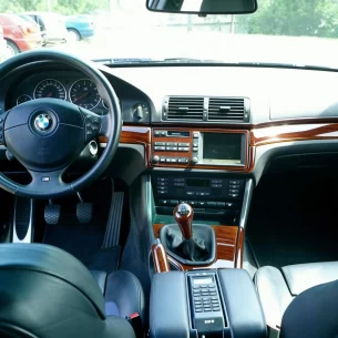 BMW 5 Series E39 10.95-06.03 3D Interior Dashboard Trim Kit Dash Trim Dekor 19-Parts