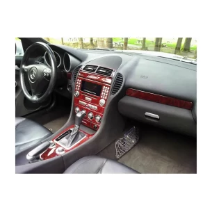 Mercedes SLK (R171) 2004-2010 3D Interior Dashboard Trim Kit Dash Trim Dekor 27-Parts