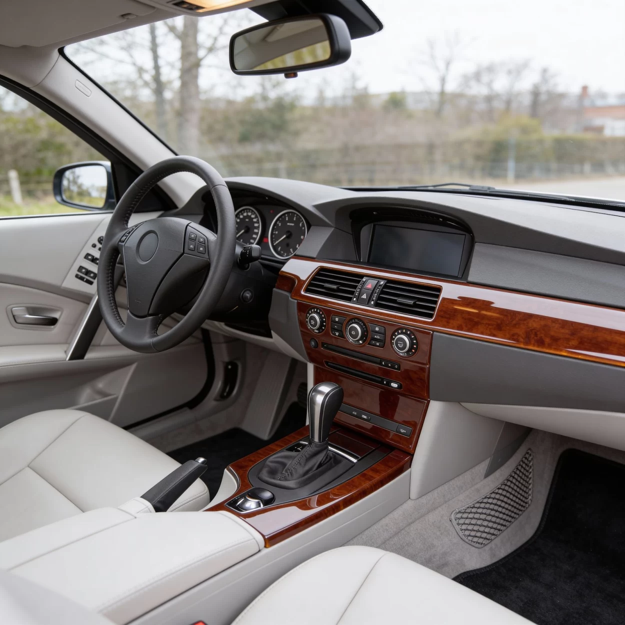 BMW 5 Series E60-E61 07.03-11.09 3D Interior Dashboard Trim Kit Dash Trim Dekor 8-Parts