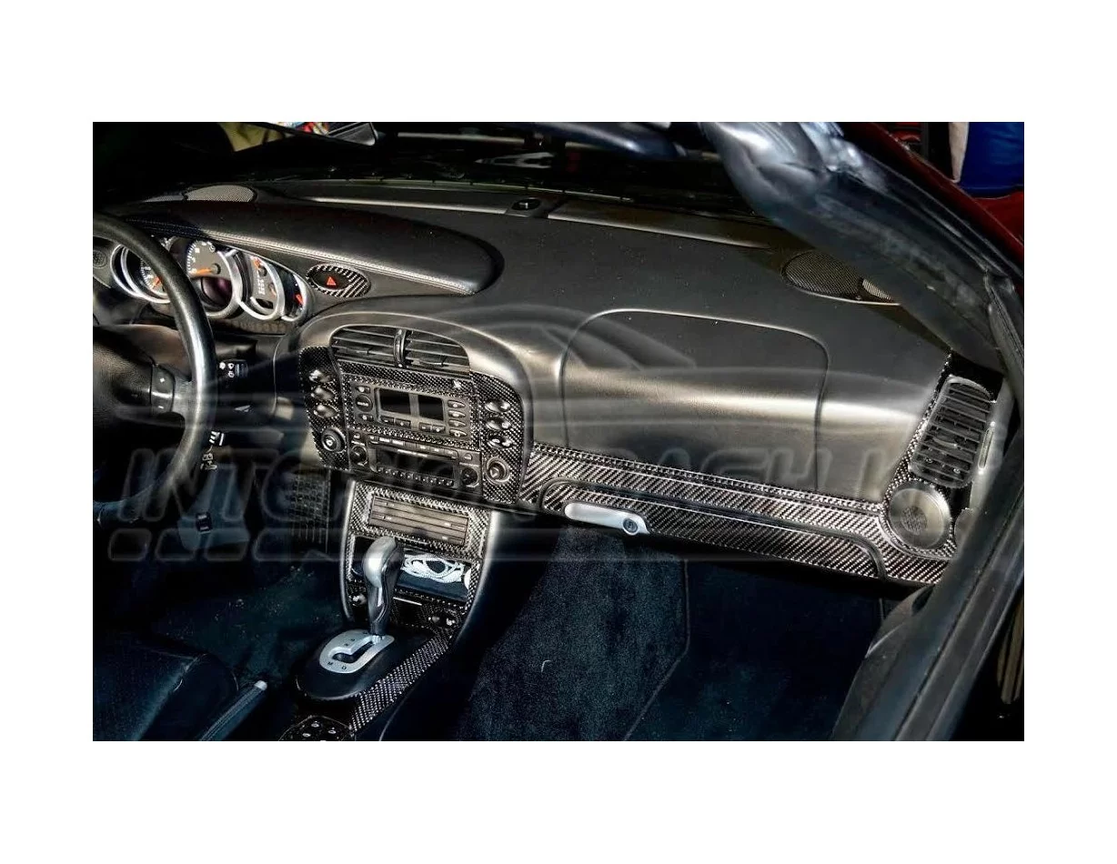 Porsche 996 1999-2001 Full Set Interior BD Dash Trim Kit - 1 - Interior Dash Trim Kit