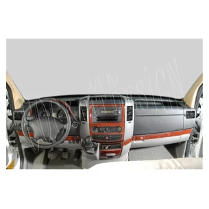 Mercedes Sprinter W906 04.2006 3D Interior Dashboard Trim Kit Dash Trim Dekor 18-Parts