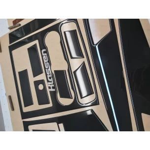 Mercedes Sprinter W906 04.2006 3D Interior Dashboard Trim Kit Dash Trim Dekor 40-Parts