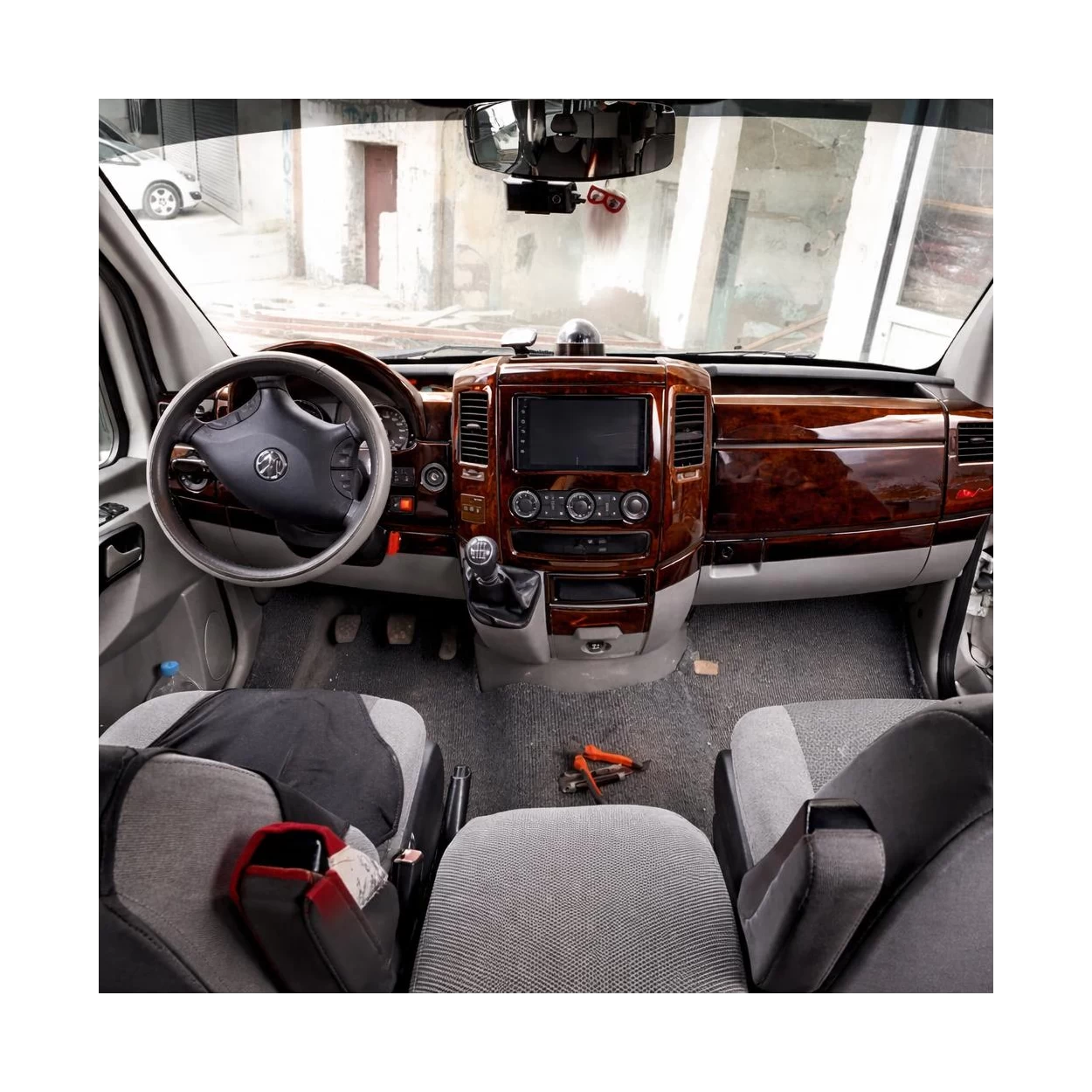 Mercedes Sprinter W906 04.2015 3D Interior Dashboard Trim Kit Dash Trim Dekor 51-Parts