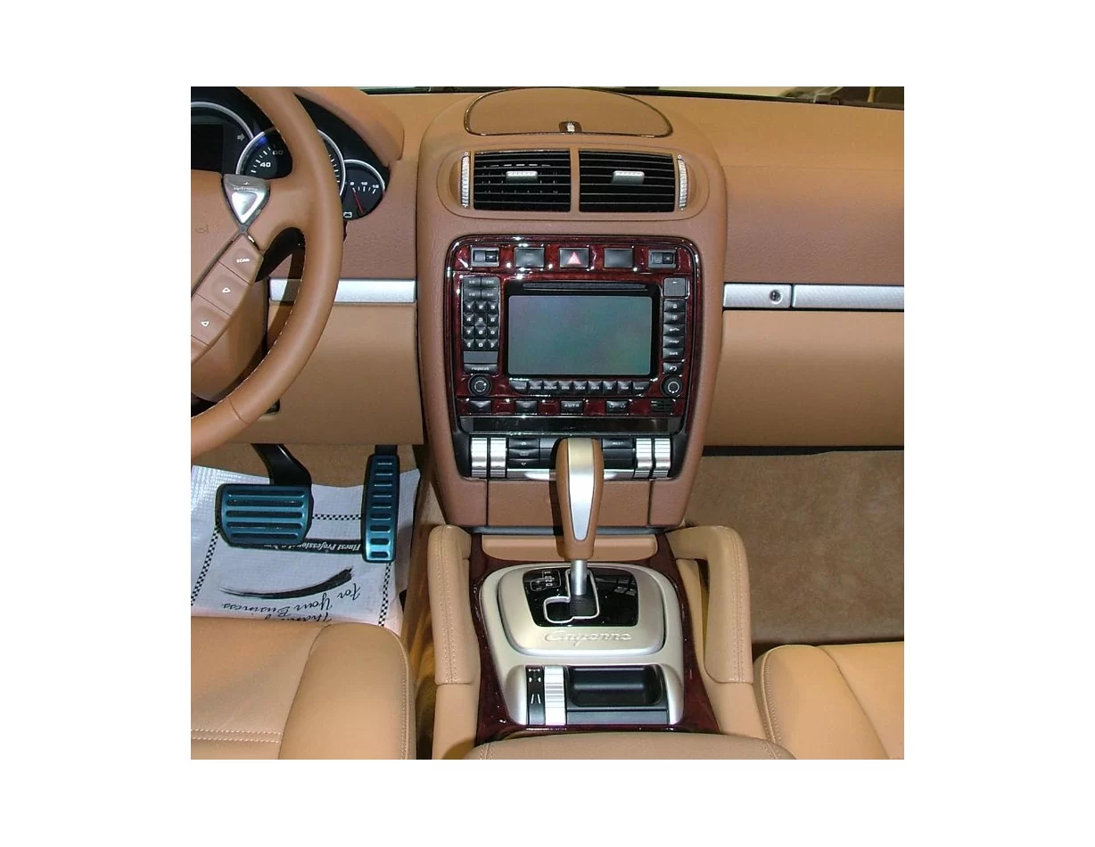 Porsche Cayenee 2003-UP With or Without NAVI Interior BD Dash Trim Kit - 1 - Interior Dash Trim Kit