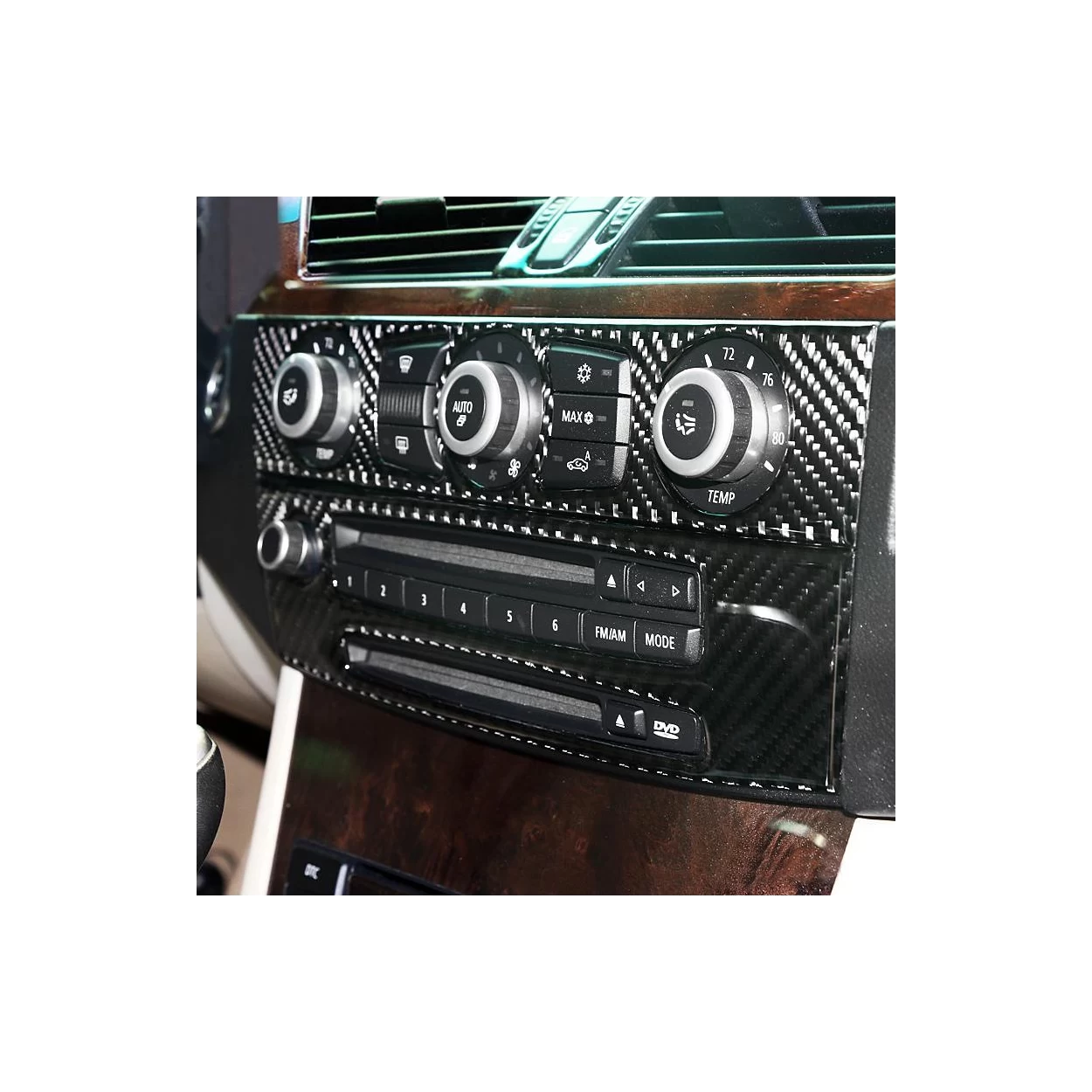 BMW 5 Series E60/E61 2004–2010 3D Interior Dashboard Trim Kit Dash Trim Dekor 33-Parts