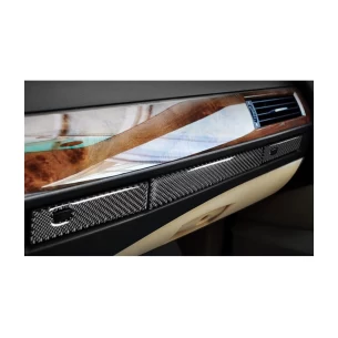 BMW 5 Series E60/E61 2004–2010 3D Interior Dashboard Trim Kit Dash Trim Dekor 33-Parts