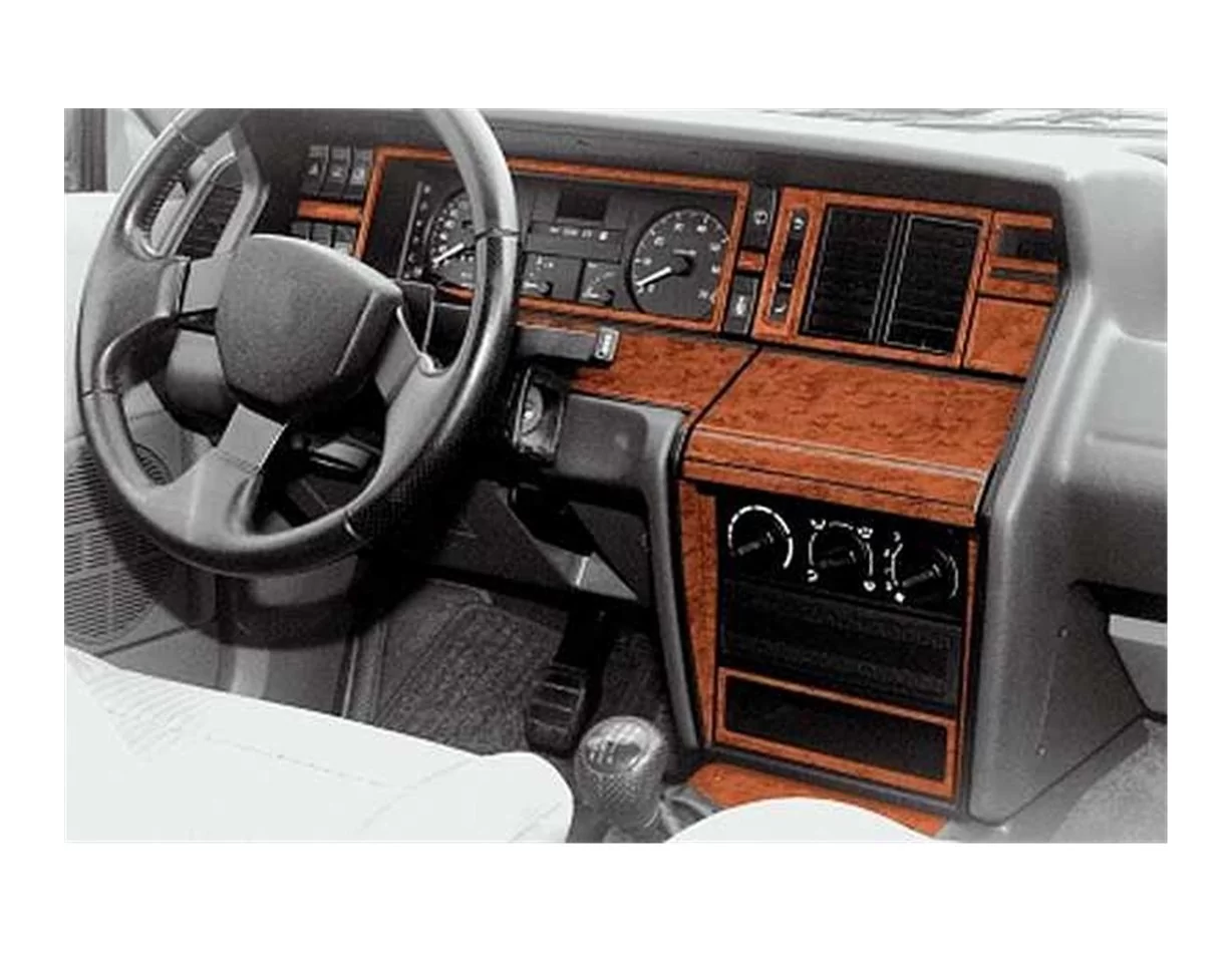 Renault 21 Manager 09.89-03.93 3D Interior Dashboard Trim Kit Dash Trim Dekor 21-Parts - 1 - Interior Dash Trim Kit