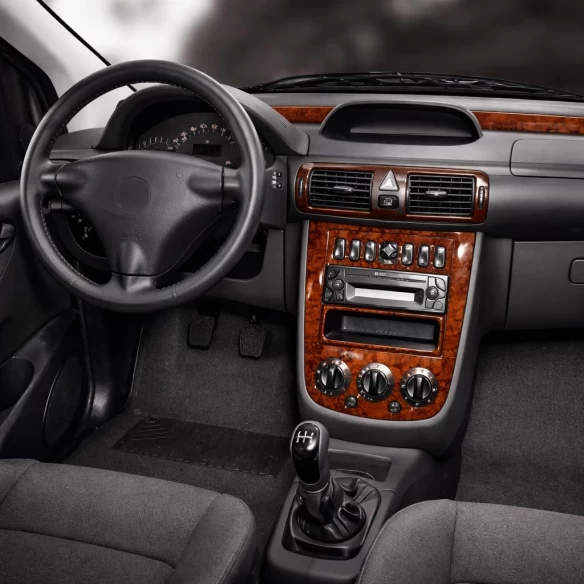 Mercedes Vaneo W414 10.01-09.06 3D Interior Dashboard Trim Kit Dash Trim Dekor 3-Parts