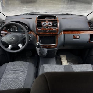 Mercedes Viano W639 01.2006 3D Interior Dashboard Trim Kit Dash Trim Dekor 31-Parts