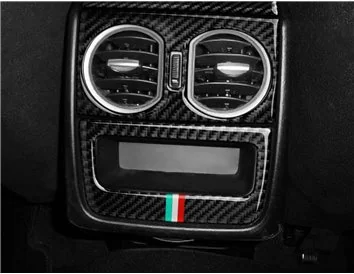 Alfa Romeo Brera 2005-2011 3D Interior Dashboard Trim Kit Dash Trim Dekor 22-Parts - 6 - Interior Dash Trim Kit
