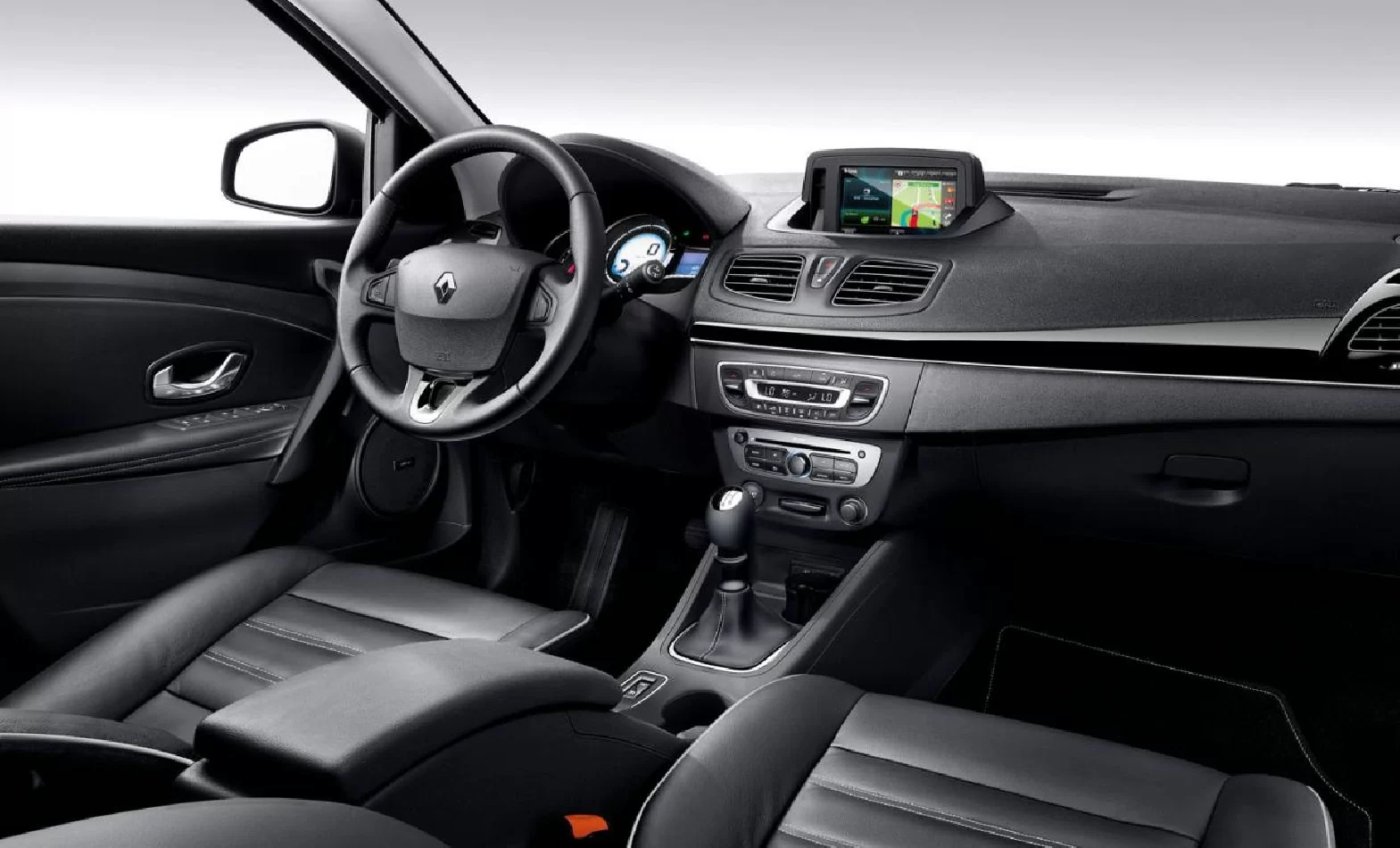 Renault Fluence 01.2010 3D Interior Dashboard Trim Kit Dash Trim Dekor 13-Parts - 1 - Interior Dash Trim Kit