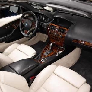 BMW 6-Series E 63 2004-2008 3D Interior Dashboard Trim Kit Dash Trim Dekor 34-Parts