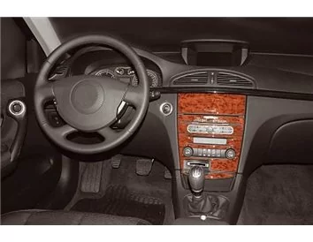 Renault Laguna 04.05-08.09 3D Interior Dashboard Trim Kit Dash Trim Dekor 5-Parts - 1 - Interior Dash Trim Kit