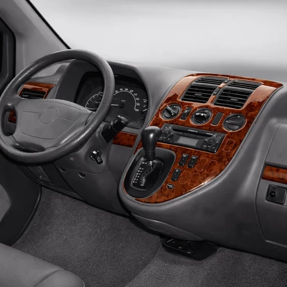 Mercedes Vito W638 03.99-01.04 3D Interior Dashboard Trim Kit Dash Trim Dekor 24-Parts