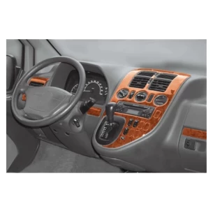 Mercedes Vito W638 03.99-01.04 3D Interior Dashboard Trim Kit Dash Trim Dekor 24-Parts