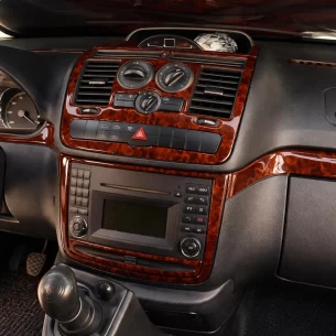 Mercedes Vito W639 01.04-01.06 3D Interior Dashboard Trim Kit Dash Trim Dekor 22-Parts