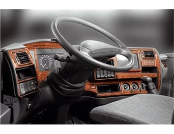 Renault Magnum 04.97-03.02 3D Interior Dashboard Trim Kit Dash Trim Dekor 28-Parts - 1 - Interior Dash Trim Kit