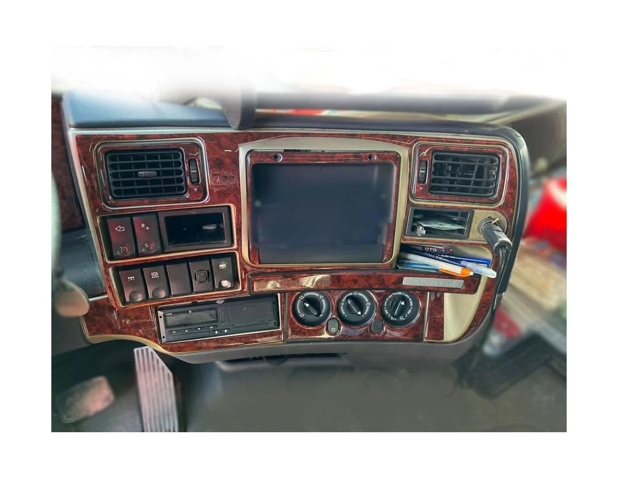 Renault Magnum 08.2006 3D Interior Dashboard Trim Kit Dash Trim Dekor 24-Parts - 1 - Interior Dash Trim Kit