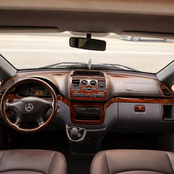 Mercedes Vito W639 01.2006 3D Interior Dashboard Trim Kit Dash Trim Dekor 22-Parts