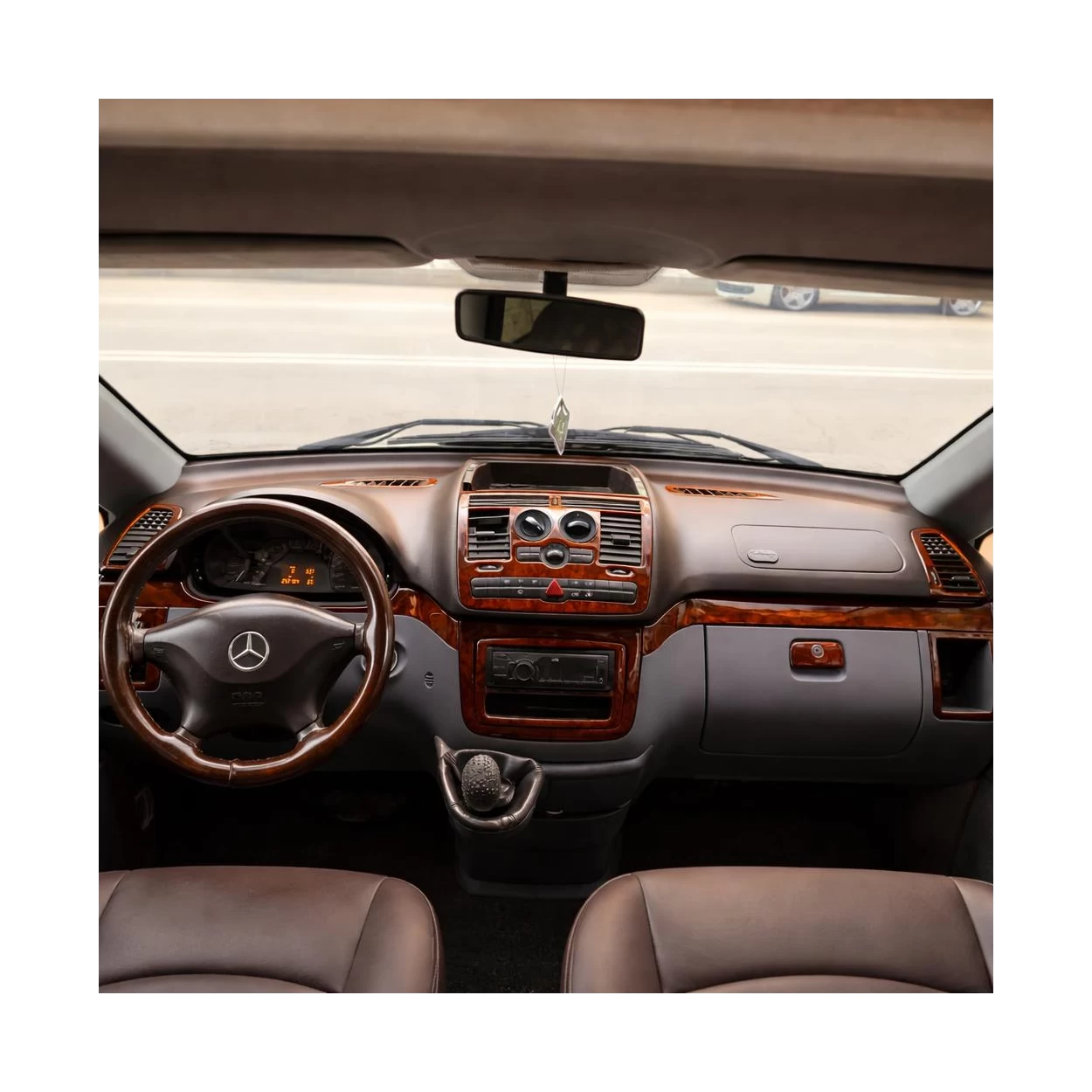 Mercedes Vito W639 01.2006 3D Interior Dashboard Trim Kit Dash Trim Dekor 22-Parts