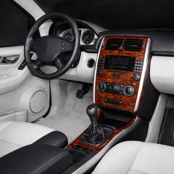 Mercedes W245 B-Class 2005 – 2011 3D Interior Dashboard Trim Kit Dash Trim Dekor 16-Parts