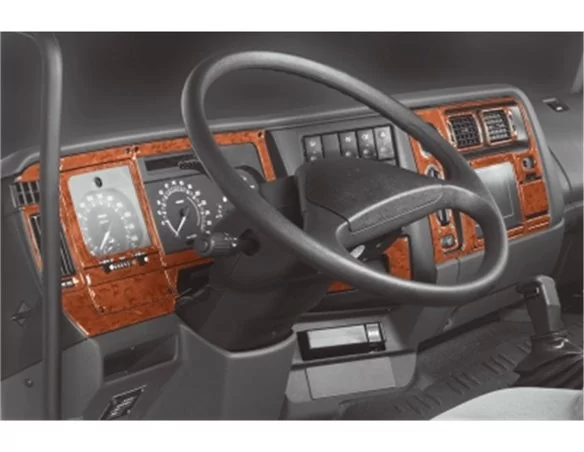 Renault Premium-Midlum 05.96-08.01 3D Interior Dashboard Trim Kit Dash Trim Dekor 27-Parts - 1 - Interior Dash Trim Kit
