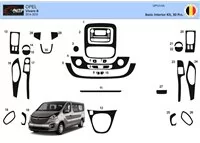 Renault Trafic 01.2015 3D Interior Dashboard Trim Kit Dash Trim Dekor 30-Parts - 1 - Interior Dash Trim Kit Renault Trafic 01.2015 3D Interior Dashboard Trim Kit Dash Trim Dekor 30-Parts - 1 - Interior Dash Trim Kit
