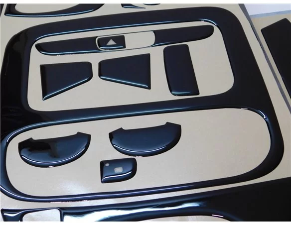 Renault Trafic 01.2015 3D Interior Dashboard Trim Kit Dash Trim Dekor 30-Parts