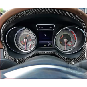 Mercedes-Benz CLA-Class 2014-2017 3D Interior Dashboard Trim Kit Dash Trim Dekor 46-Parts