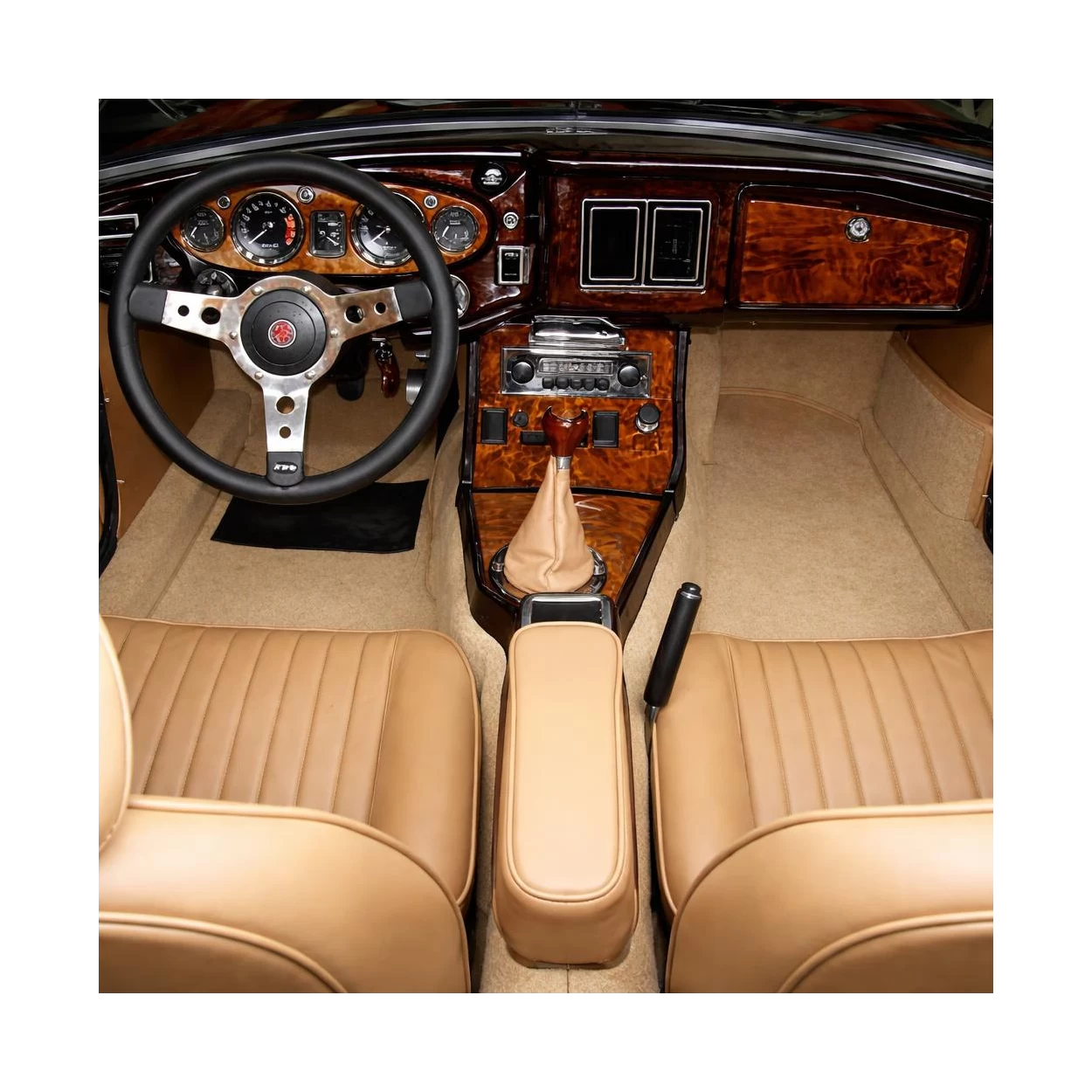 MG B 1972-1976 Full Set Interior BD Dash Trim Kit