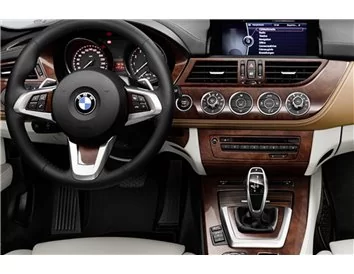BMW Z4 E89 2009–2016 3D Interior Dashboard Trim Kit Dash Trim Dekor 37-Parts - 1 - Interior Dash Trim Kit