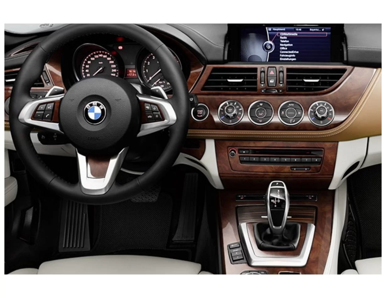 BMW Z4 E89 2009–2016 3D Interior Dashboard Trim Kit Dash Trim Dekor 37-Parts - 1 - Interior Dash Trim Kit