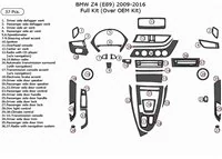 BMW Z4 E89 2009–2016 3D Interior Dashboard Trim Kit Dash Trim Dekor 37-Parts - 2 - Interior Dash Trim Kit BMW Z4 E89 2009–2016 3D Interior Dashboard Trim Kit Dash Trim Dekor 37-Parts - 2 - Interior Dash Trim Kit