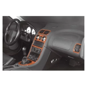 MG MG-F 01.96-12.00 3D Interior Dashboard Trim Kit Dash Trim Dekor 4-Parts