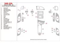 Saab 9-7x 2006-UP Full Set, Automatic Gear Interior BD Dash Trim Kit - 2 - Interior Dash Trim Kit Saab 9-7x 2006-UP Full Set, Automatic Gear Interior BD Dash Trim Kit - 2 - Interior Dash Trim Kit