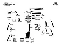 BMW-Series E60 2003-2008 3D Interior Dashboard Trim Kit Dash Trim Dekor 24-Parts - 1 - Interior Dash Trim Kit BMW-Series E60 2003-2008 3D Interior Dashboard Trim Kit Dash Trim Dekor 24-Parts - 1 - Interior Dash Trim Kit