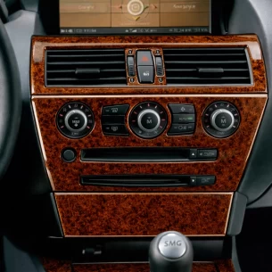 BMW 6-Series E 63 2008-2010 3D Interior Dashboard Trim Kit Dash Trim Dekor 34-Parts