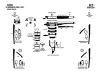 BMW-Series E60 2008-2010 3D Interior Dashboard Trim Kit Dash Trim Dekor 63-Parts - 1 - Interior Dash Trim Kit BMW-Series E60 2008-2010 3D Interior Dashboard Trim Kit Dash Trim Dekor 63-Parts - 1 - Interior Dash Trim Kit
