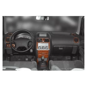 Mitsubishi Carisma 07.99-12.04 3D Interior Dashboard Trim Kit Dash Trim Dekor 13-Parts