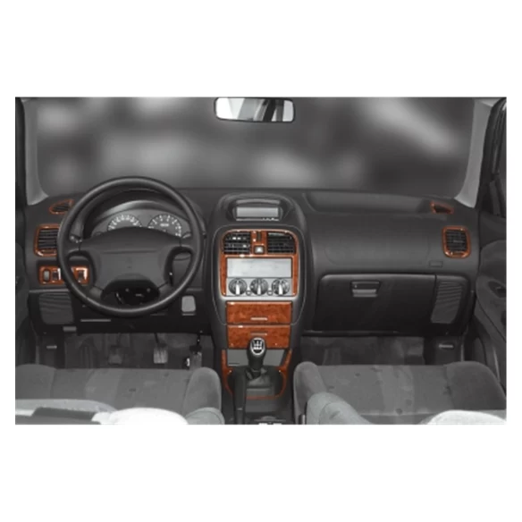 Mitsubishi Carisma 07.99-12.04 3D Interior Dashboard Trim Kit Dash Trim Dekor 13-Parts