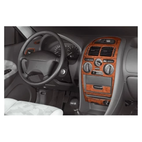 Mitsubishi Carisma 08.95-06.99 3D Interior Dashboard Trim Kit Dash Trim Dekor 19-Parts