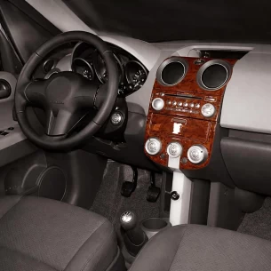 Mitsubishi Colt 05.04-12.07 3D Interior Dashboard Trim Kit Dash Trim Dekor 4-Parts