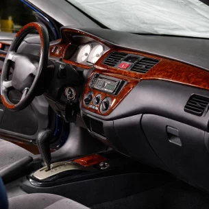 Mitsubishi Colt-Lancer 01.2002 3D Interior Dashboard Trim Kit Dash Trim Dekor 23-Parts