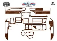 Scania NG-Series TopSleeper ab 2016 3D Interior Dashboard Trim Kit Dash Trim Dekor 24-Parts - 1 - Interior Dash Trim Kit Scania NG-Series TopSleeper ab 2016 3D Interior Dashboard Trim Kit Dash Trim Dekor 24-Parts - 1 - Interior Dash Trim Kit